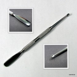 Chiureta din otel inoxidabil cu doua capete #11 Ustensile Instrumentar unghii